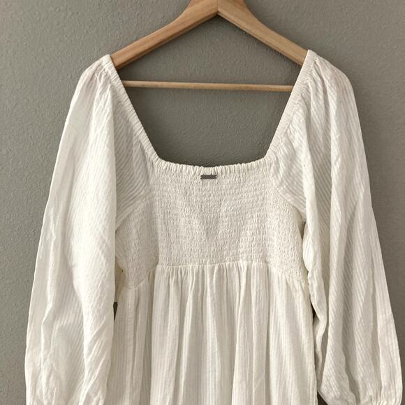 Billabong NEW Starry Skies Maxi Dress - White - Medium - Picture 7 of 10